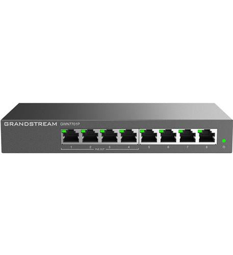Grandstream GS-GWN7701P 8 Gigabit Unmanage Switch with 4 PoR Metal Case