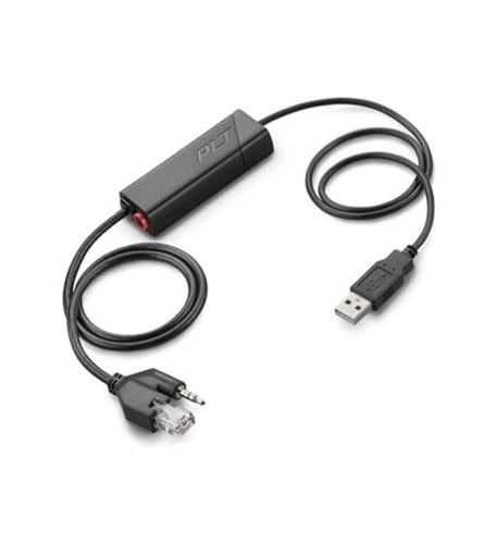 Plantronics 211076-01 APU-76 USB Electronic Hook Switch PC/USB Adapter Cable