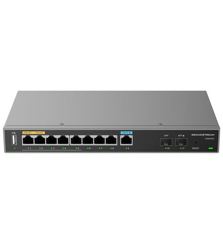 Grandstream GS-GWN7003 9x Gigabit 2x 2.5Giga Port VPN FIrewall VoiP QoS Router