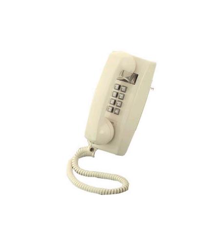 Scitec AEGIS-2554-ASH Single Line Ash Wall Telephone Bell Ringer Full Dial Pad