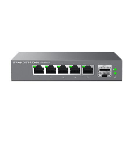 Grandstream GS-GWN7700M 5 Ports 2.5 Multi-Gigabit Unmanaged Switch