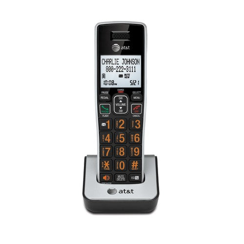 AT&T CL80113 Accessory Black Handset Cordless Caller ID/Call waiting HD Audio