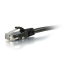 CablesToGo 00407 20ft Cat5e Ethernet Cable - Snagless Unshielded (UTP) - Black