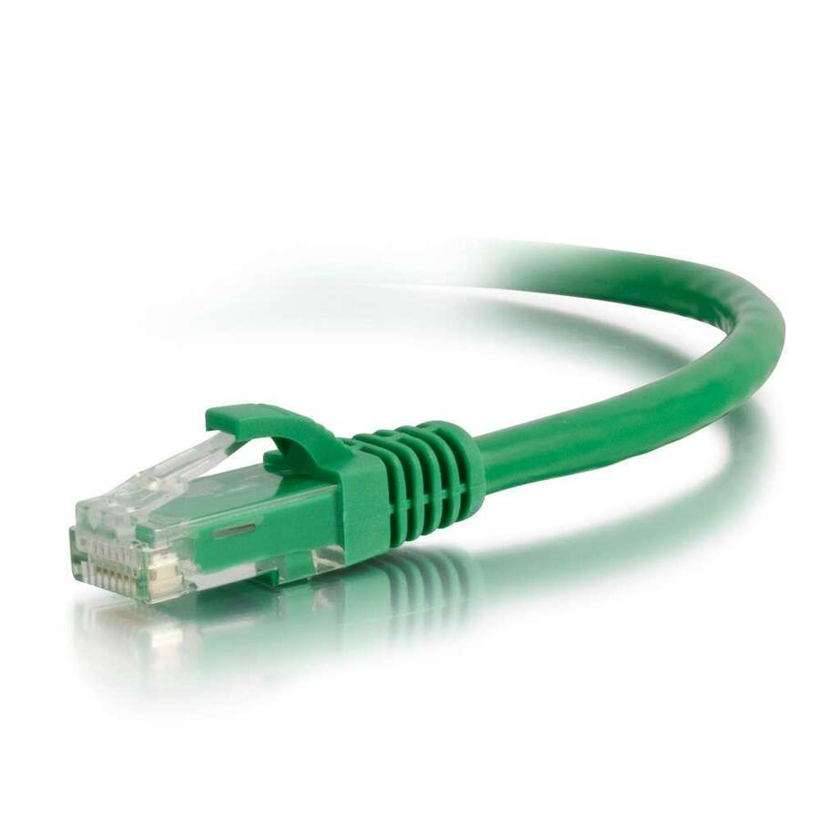 C2G 00412 6ft Cat5e Snagless Unshielded (UTP) Network Patch Cable - Green