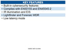AXIS 02091-001 P3925-LRE P39 Series 2MP WDR Onboard IP Camera for Exterior