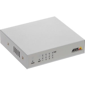 AXIS 02101-004 D8004 Unmanaged PoE Switch 4 Ports - 2 Layer Supported - 62.50 W