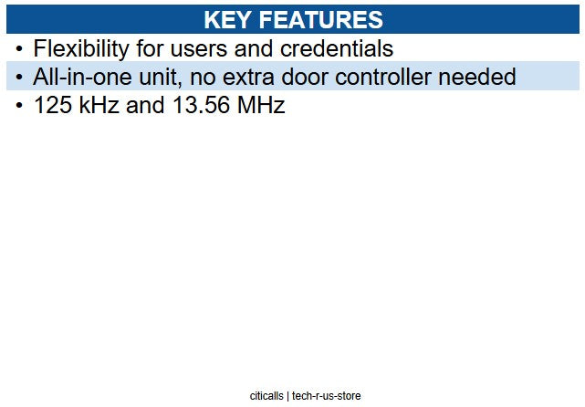 AXIS 02146-001 2N Access Unit 2.0 RFID Multifrequency, Secured