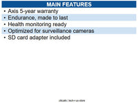 AXIS 02366-021 Surveillance Card 1TB, 10 pcs