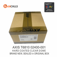 AXIS 02400-001 TQ6810 HARD COATED CLEAR DOME - Outdoor - Clear - Anti-scratch