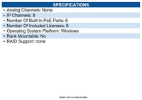 AXIS 02403-004 Camera Station S2108 Appliance 2 TB HDD - Camera Station - TAA