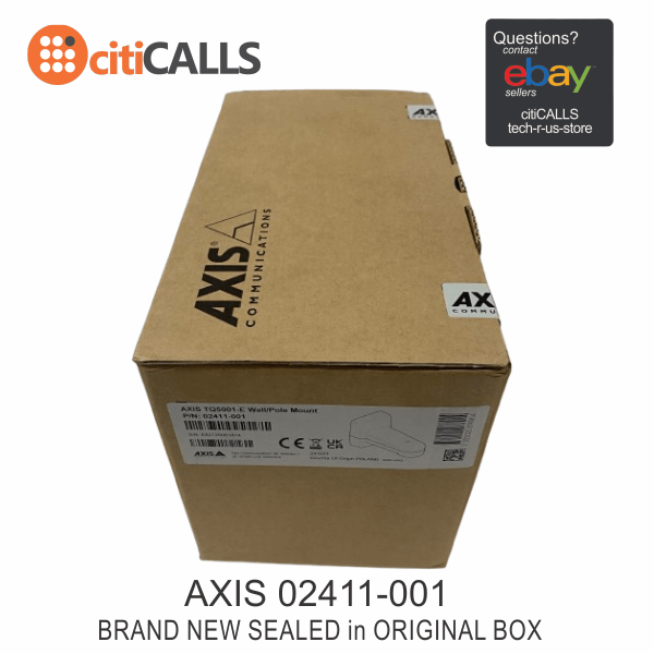 AXIS 02411-001 TQ5001-E Indoor Outdoor Wall & Pole Mount IP66 RJ45 Connector