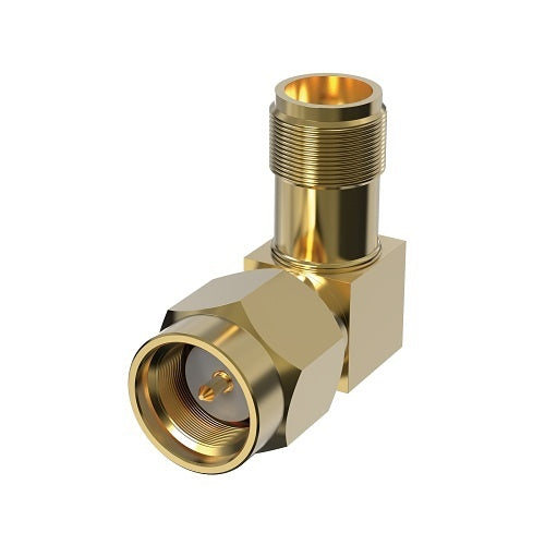 AXIS 02470-021 TU6002 Right-Angle SMA Adapter, 10-Pack, Gold
