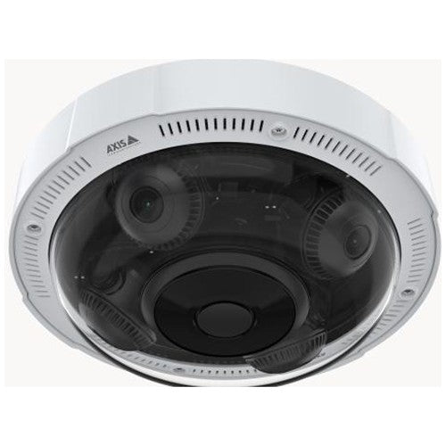 AXIS 02634-001 Panoramic P3737-PLE 5 Megapixel 2K Network Camera - Color - White