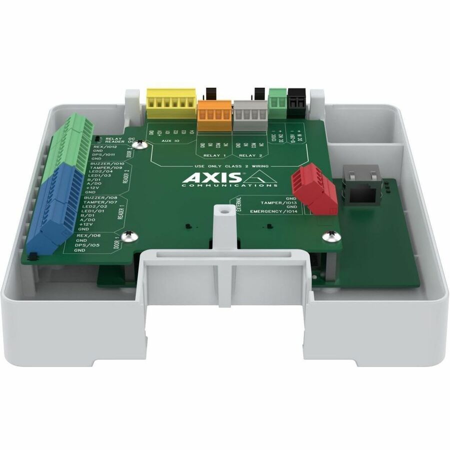 AXIS 02654-001 A1610-B Network Door Controller Cabinet Mount, DIN Rail Mountable