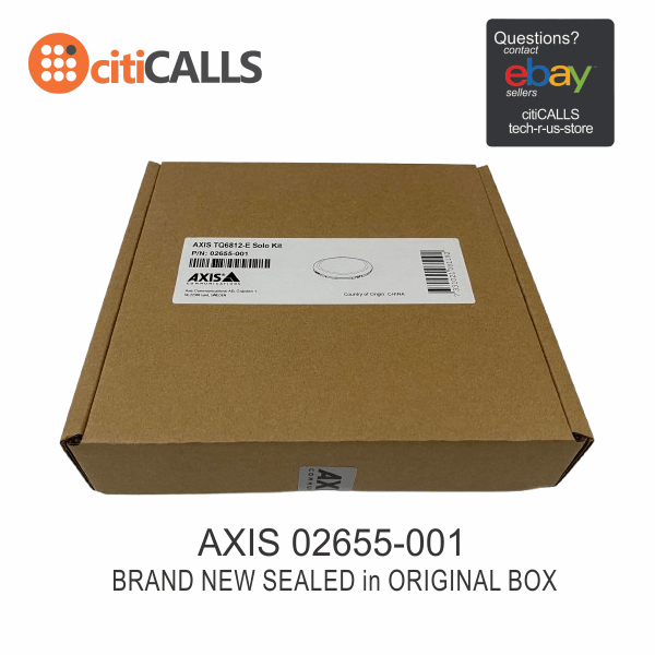 AXIS 02655-001 TQ6812-E Solo Kit for AXIS Q6100-E 50 Hz, Q6100-E 60 Hz
