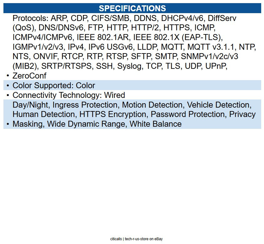 AXIS 02769-021 M5526-E 4 Megapixel Indoor/Outdoor Network Camera Color - Dome