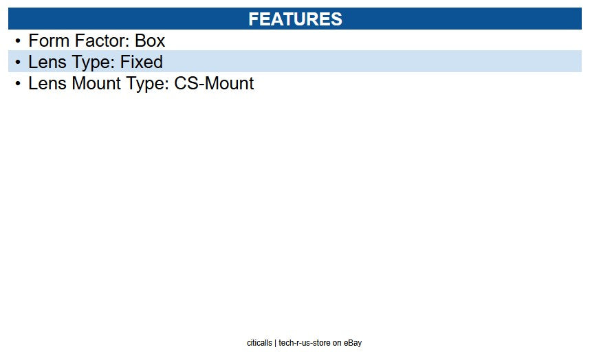 AXIS 02901-001 P1387 5 Megapixel Network Camera Box - Fixed Lens