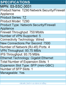 SonicWall 03-SSC-3031 TZ80 Network Security/Firewall Appliance