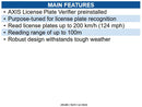 AXIS 03108-001 Q1800-LE-3 License Plate Verifier Kit, Robust Design 7-138mm Lens