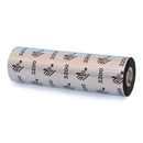 Zebra 03200GS11007 3200 Performance Wax Resin Ribbon Black - 4.33" X 242ft.