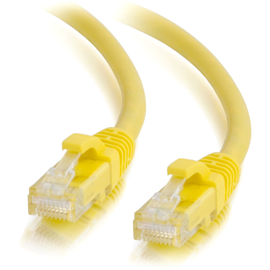 C2G 04007 2ft Cat6 Ethernet Cable - Snagless Unshielded (UTP) - Yellow