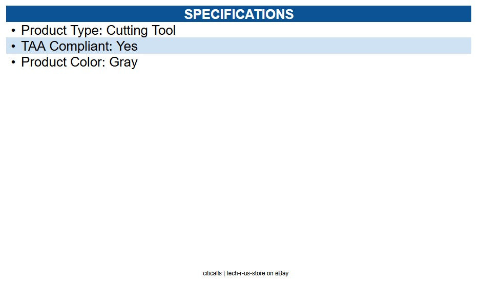 CablesToGo 04624 Round/Flat Multi-Conductor Cutter and Stripper Gray - 0.30 lb