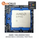 AMD 100-000001553 EPYC 9015 CPU 8 Cores 16 Threads up to 4.1GHz SP5 1P/2P TRAY