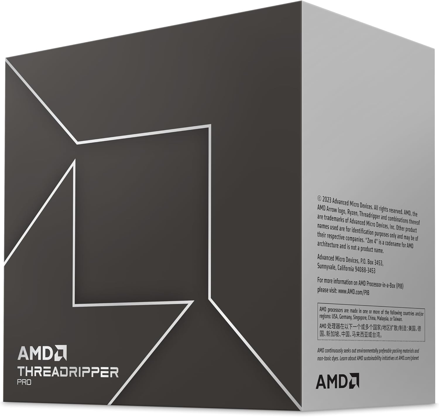 AMD 100-100000453WOF Ryzen Threadripper PRO 7975WX Dotriaconta-core - Processor