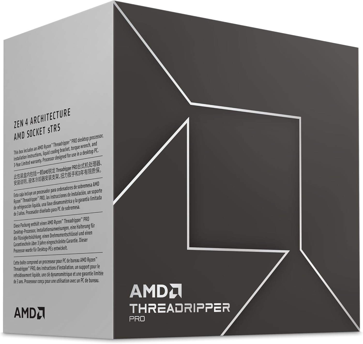 AMD 100-100000453WOF Ryzen Threadripper PRO 7975WX Dotriaconta-core - Processor