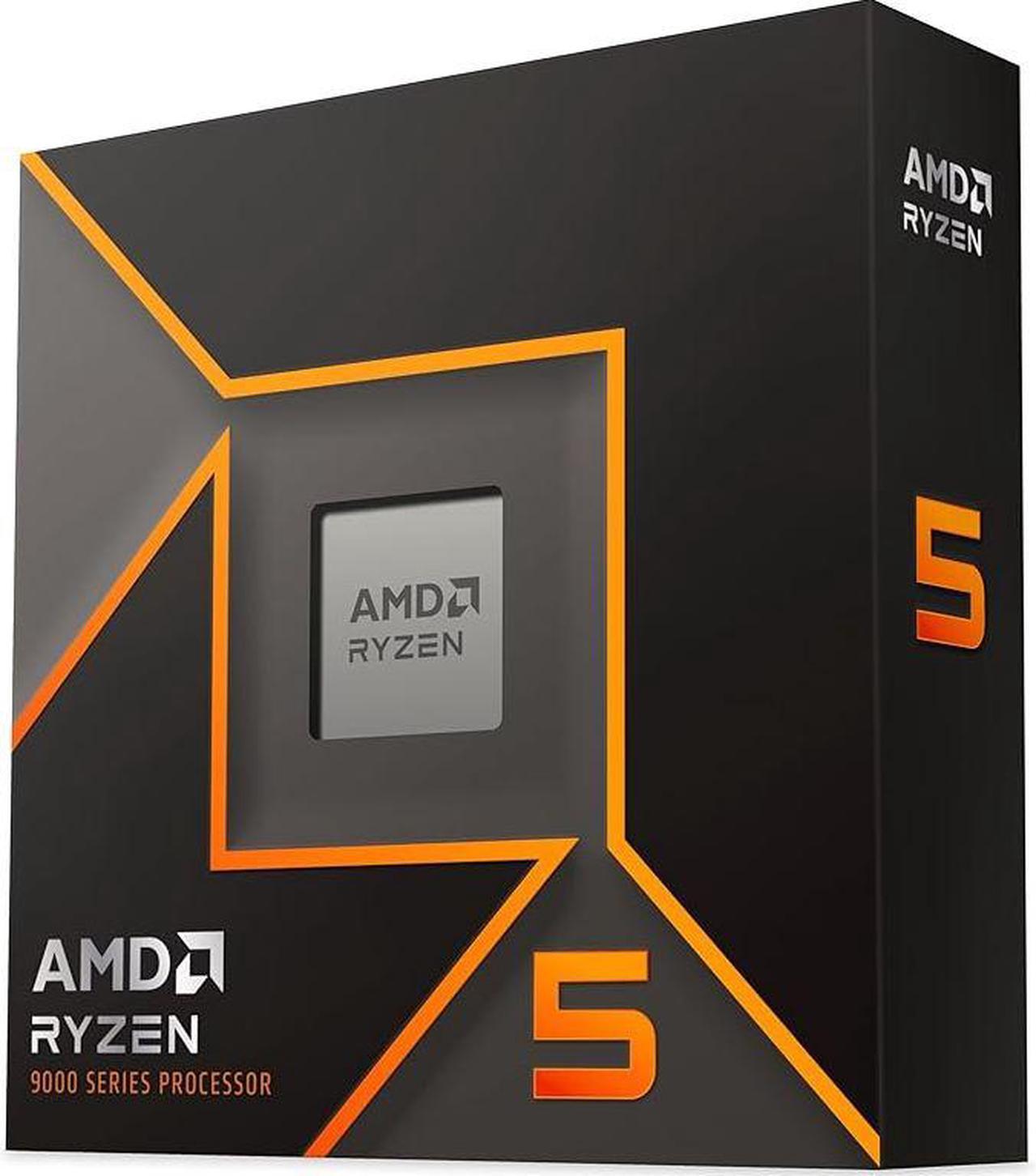 AMD 100-100001405WOF Ryzen 5 9000 9600X Hexa-core (6 Core) 3.90 GHz Processor