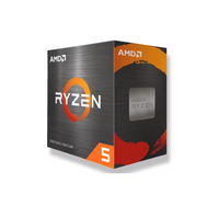 AMD 100-100001585BOX Ryzen 5 5600XT 6 Core Processor Wraith Stealth, Silver