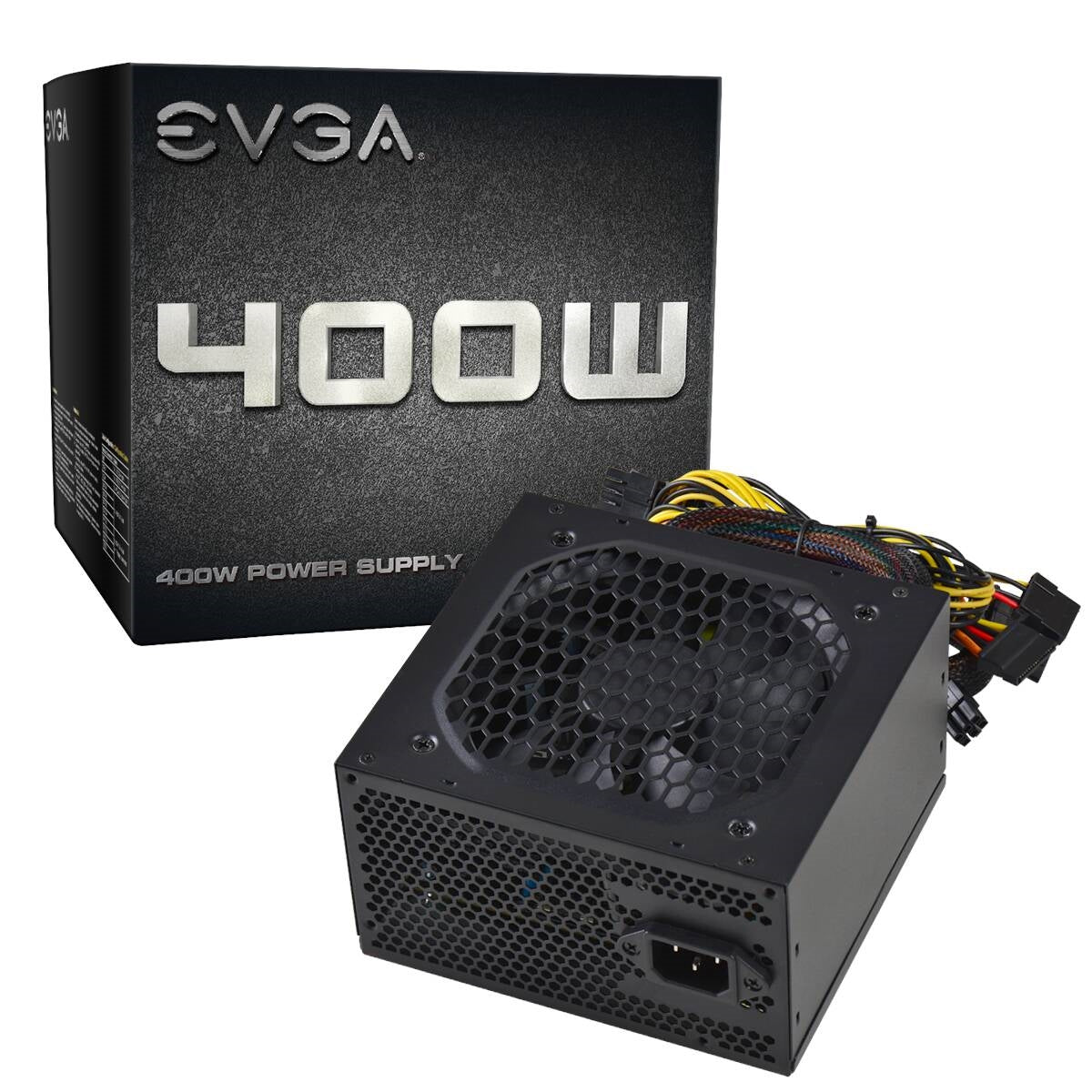 EVGA 100-N1-0400-L1 Power Supply - 400W 100-240V 5-10A 50-60Hz Retail