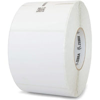 Zebra 10000302 Z-perform 1000d Uncoated Paper Labels White 4"X3" Direct Thermal
