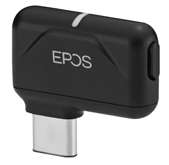 EPOS 1000206 BTD 800 USB-C Audio Receiver - 82.02 ft - Wireless - Pocket