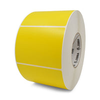 Zebra 10006209-1 Z-perform 2000t Paper Labels Pantone Yellow - 4" X 3" - Thermal