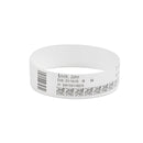 Zebra 10006997K 6/Pk 0.75"x11" Wristband PolyPro Direct Thermal Z-Band 200/Roll