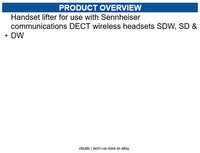 EPOS 1000756 handset lifter for phone