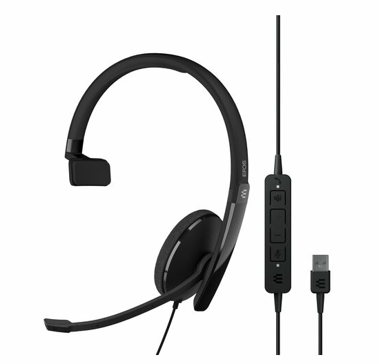 EPOS 1000899 ADAPT 130T USB II - Mono - Mini-phone (3.5mm), USB Type A - Headset