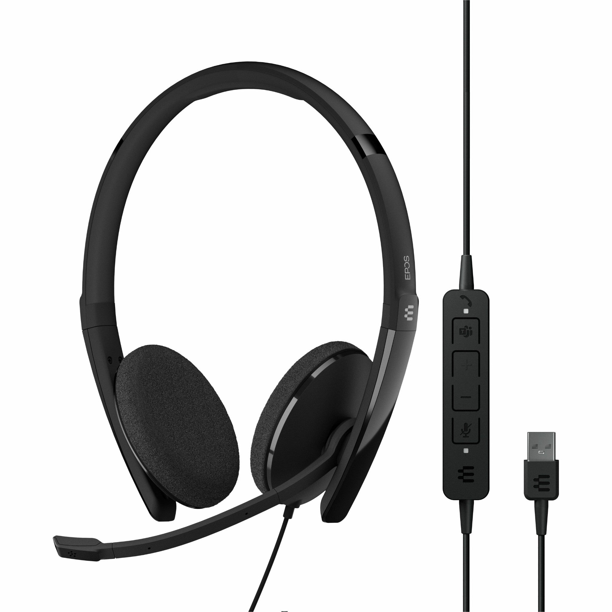 EPOS 1000901 ADAPT 160T USB II - Stereo - USB - Wired - On-ear - Binaural - Ear