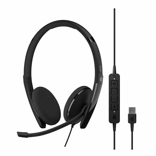 EPOS 1000901 ADAPT 160T USB II - Stereo -USB -Wired - On-ear - Binaural -Headset