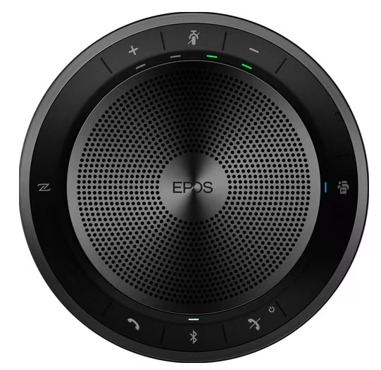 EPOS 1000937 Portable Bluetooth Speakerphone - Black, Gray
