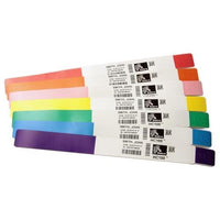 Zebra 10010951K Wristband Polypropylene 1 x 11in Direct Thermal Zebra Z-Band