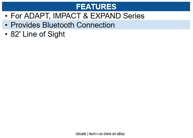 EPOS 1001148 BTD 800a USB-A Bluetooth Dongle