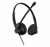 EPOS 1001420 IMPACT 100 UC Stereo USB-C+A Headset - Wired - 6.56 ft