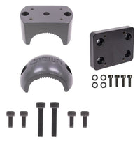 ProClip USA 100148 2 Inch Crown Clamp Pipe Mount to AMPS Kit