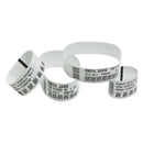 Zebra 10015355K Z-band Ultrasoft Wristband Labels Cartridge Kit White - 1" X 11"