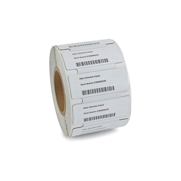 Zebra 10026770 Label, Synthetic, 3.94x1.5748in (100x40mm); TT, RFID Polyester