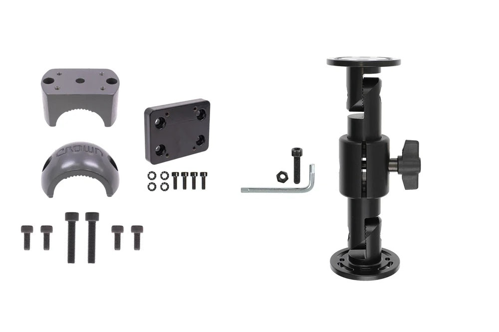 ProClip USA 100291 2 HD Round Pipe Clamp w/ 7.5 HD Swivel Arm