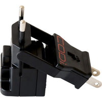 Codi A01036 Universal Travel Compact AC Power Adapter 110V AC 220 V AC Black