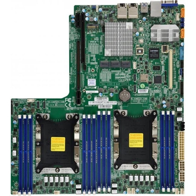 Supermicro MBD-X11DDW-NT-B Int C622 P LGA3647 Server Motherboard 12xDDR4 10G-Eth